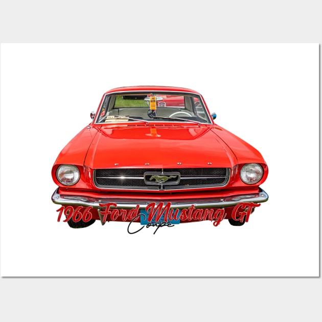 1966 Ford Mustang GT Coupe Wall Art by Gestalt Imagery